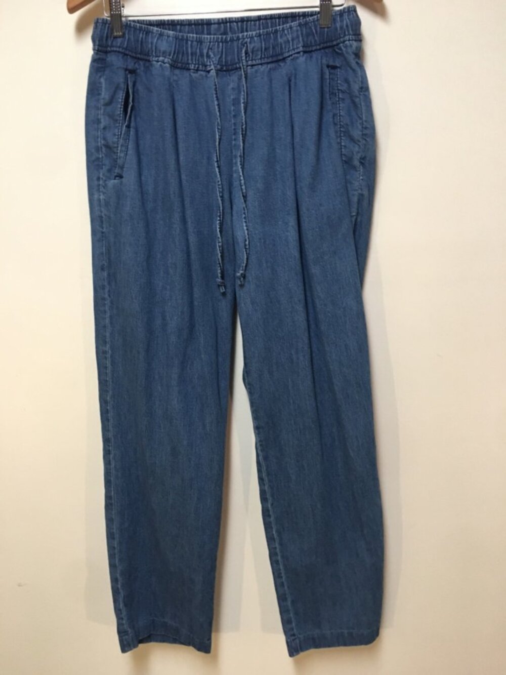 Old Navy Women M Jeans Blue Billie High Rise Comfort Waist Denim Cotton Pull On